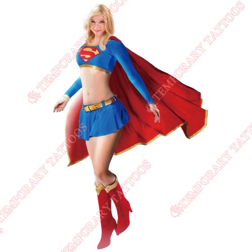 Supergirl Customize Temporary Tattoos Stickers NO.265